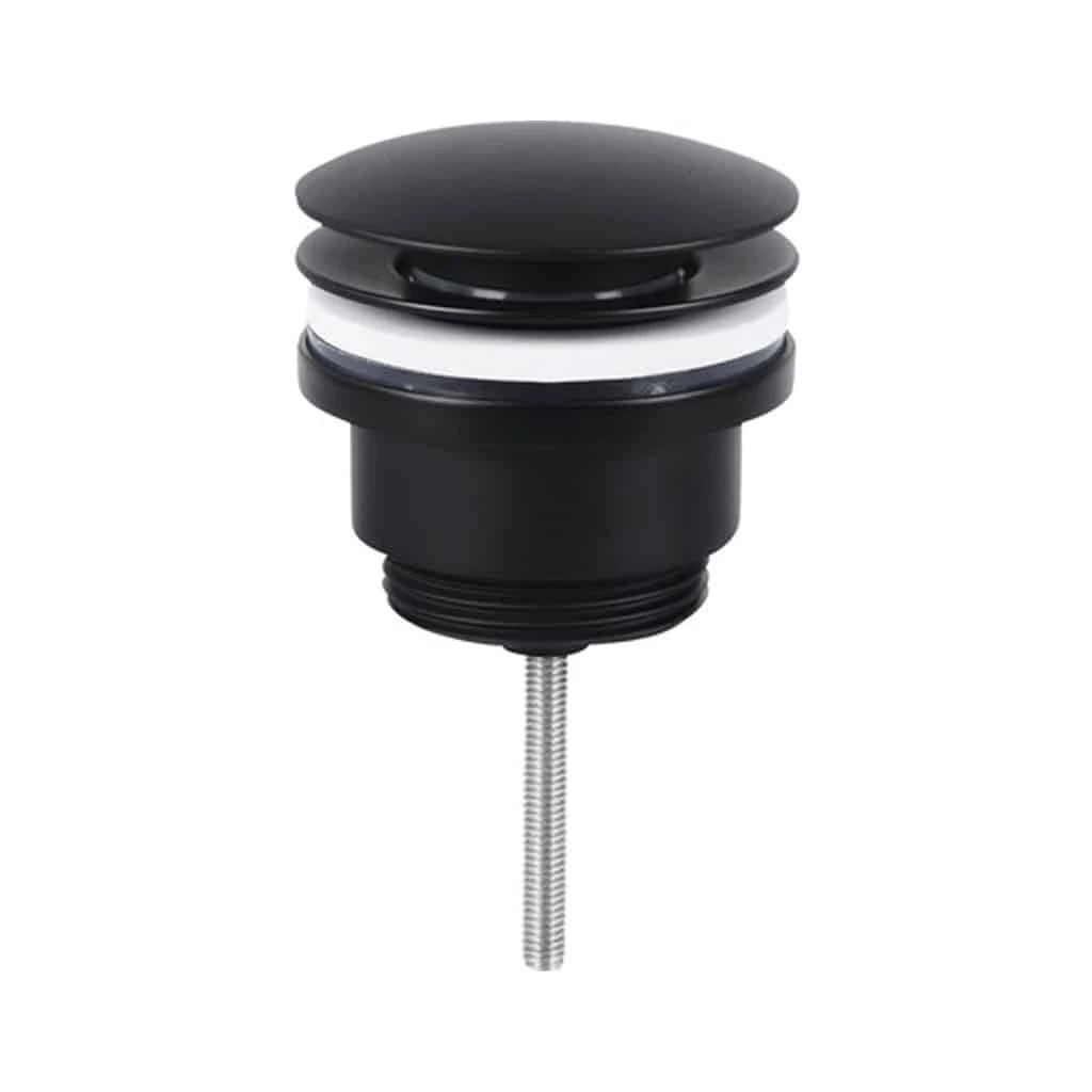 Premium Matt Black Basin Waste | Universal | Bathroom Sink Waste