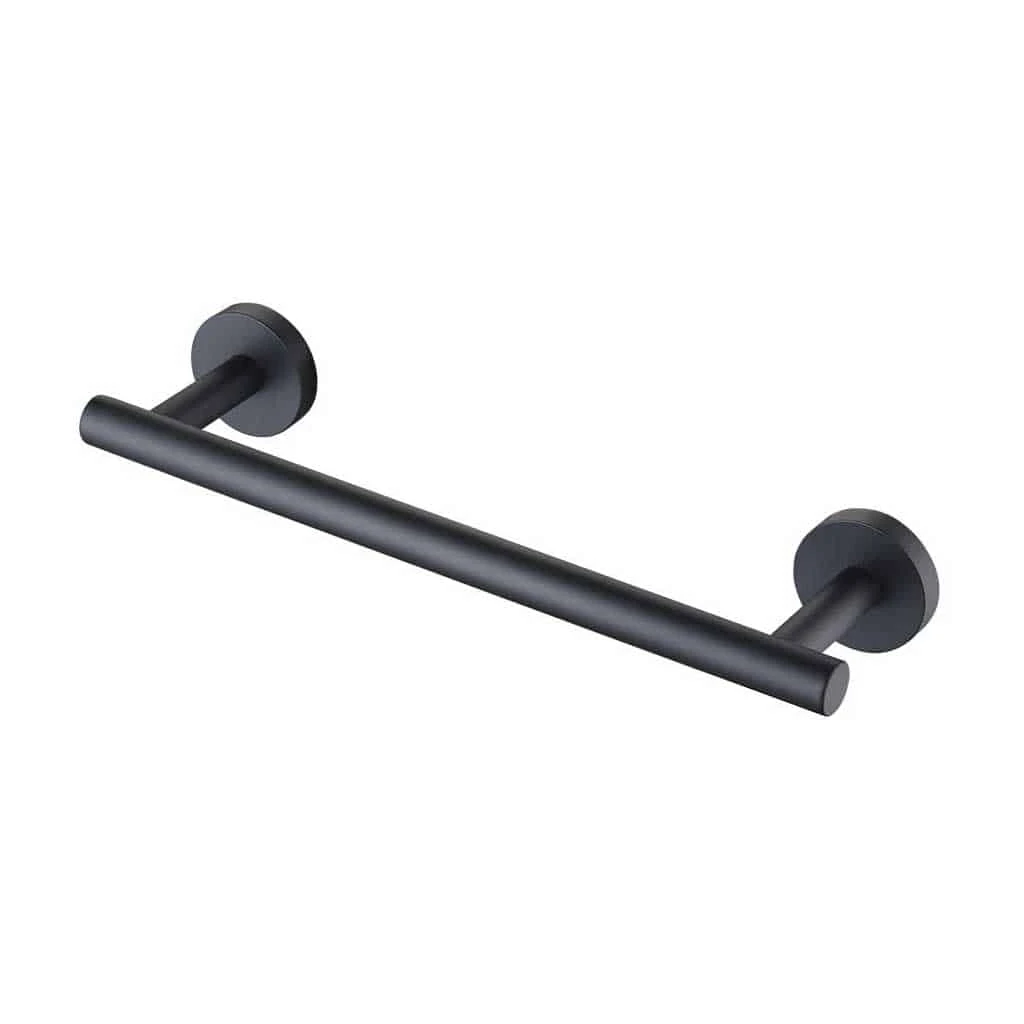 Stylish Bar Towel Rail in Matt Black – Get Organized in Style!